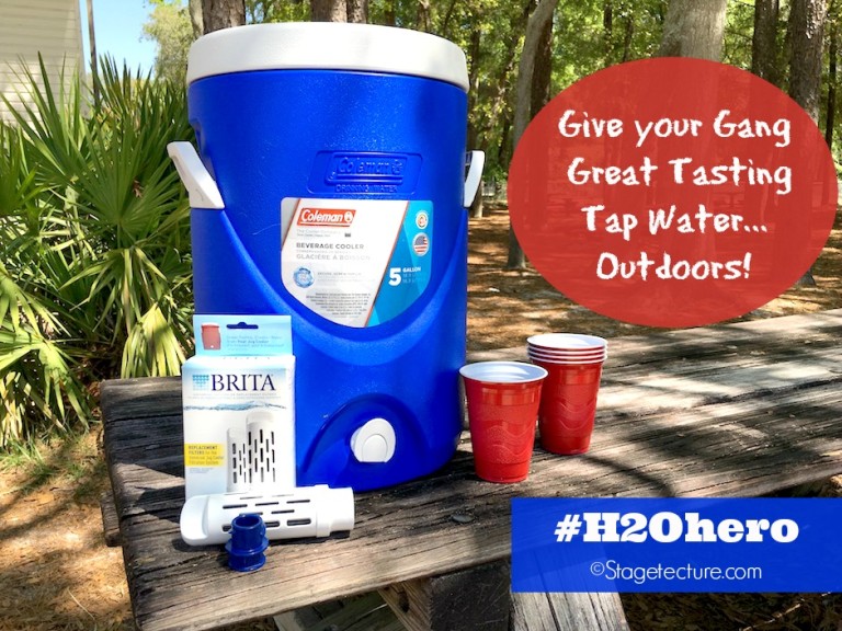 Brita Water Filter_H20 Hero Stagetecture