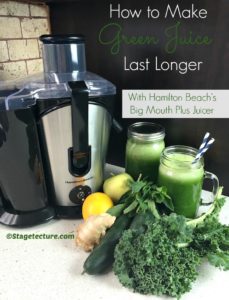 Hamilton Beach Stagetecture Green Juice