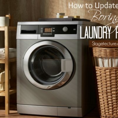 How to Update your Boring Laundry Room Decor