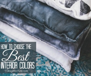 how to choose the best interior colors
