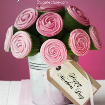 Mothers Day Ideas: DIY Cupcake Bouquet