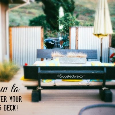 Deck Ideas: How To Makeover your Boring Patio Ideas