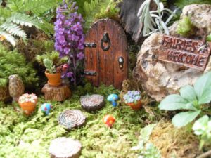 fairy gardens door