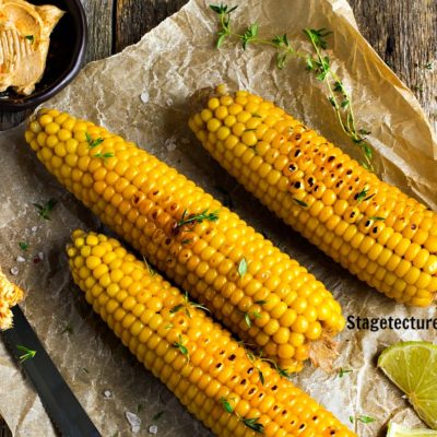 Grilled Corn on the Cob with Lime Recipe