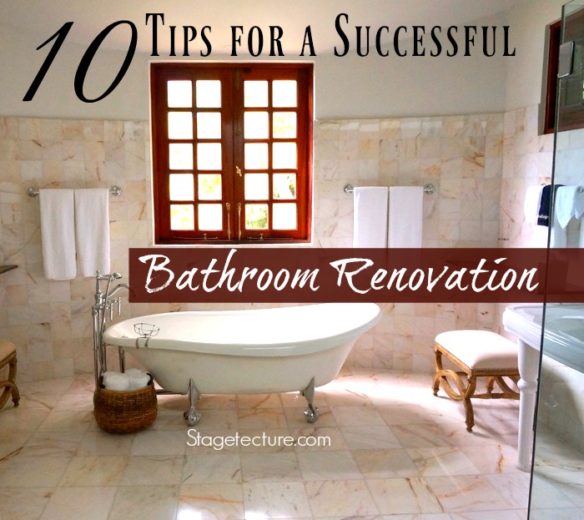 10 Tips for a Successful Bathroom Renovation