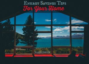 energy saving tips
