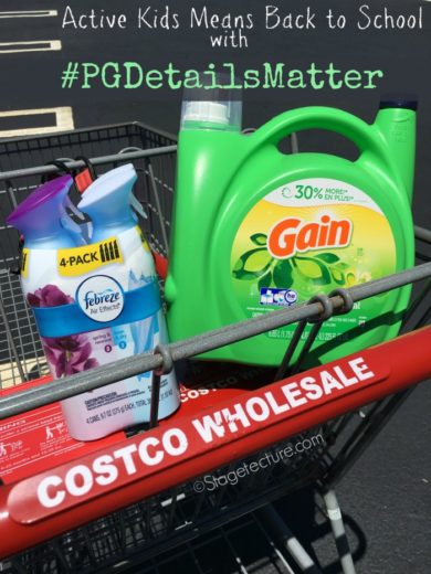 My Active Back to School Kids Means #PGDetailsMatter to the Rescue!
