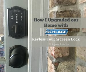 schlage keyless touchscreen lock stagetecture