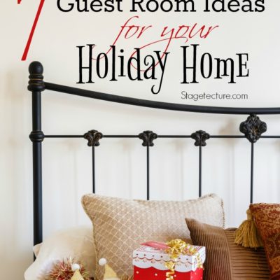 Holiday Bedroom:  Christmas Guest Room Ideas
