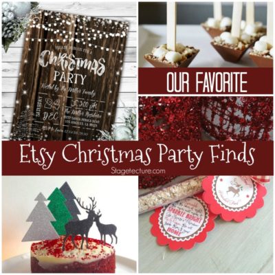 Christmas Party Ideas: Our Favorite Etsy Finds for your Guests