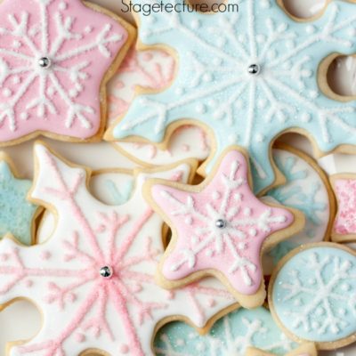 Holiday Snowflakes Christmas Cookie Recipe