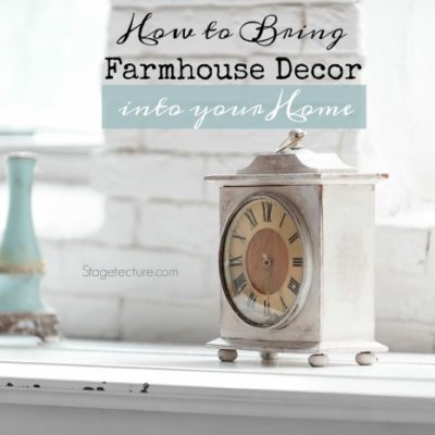 How to Bring Antique Farmhouse Decor into your Stylish Home