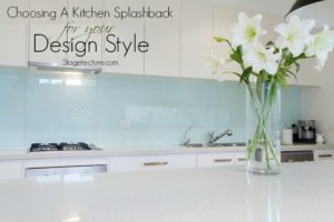 choosing kitchen splashback