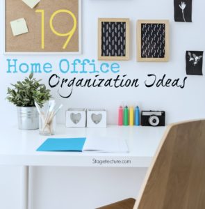 home office organization ideas