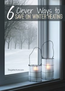 winter heating costs window