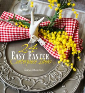 easter centerpiece ideas modern