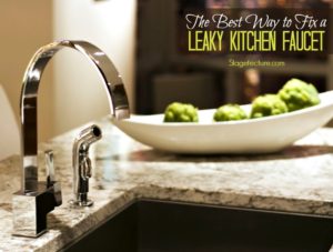 kitchen leaky faucet tips