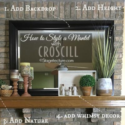 4 Easy Fireplace Mantel Decorating Ideas with Croscill