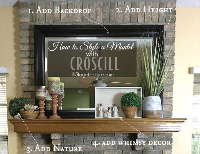 4 Easy Fireplace Mantel Decorating Ideas with Croscill