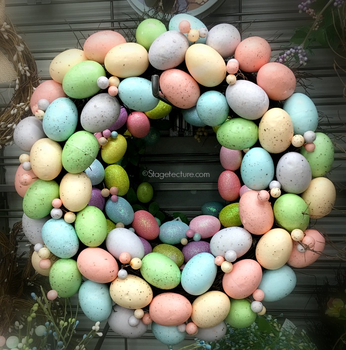 how to make easter egg wreaths