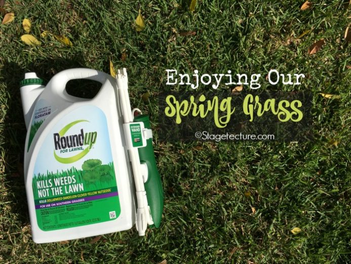 Enjoying Our Spring Grass After Using Roundup® For Lawns