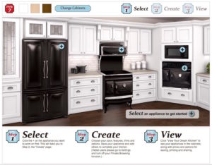 Retro Appliances Create Custom Kitchen