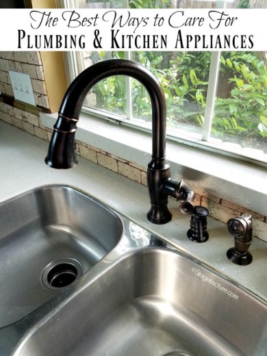 The Best Ways to Care for your Plumbing and Kitchen Appliances
