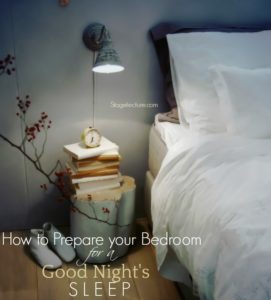 good sleep bedroom tips