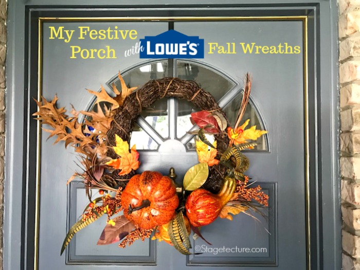 lowes fall wreaths stagetecture