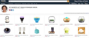 Amazon influencer gifts
